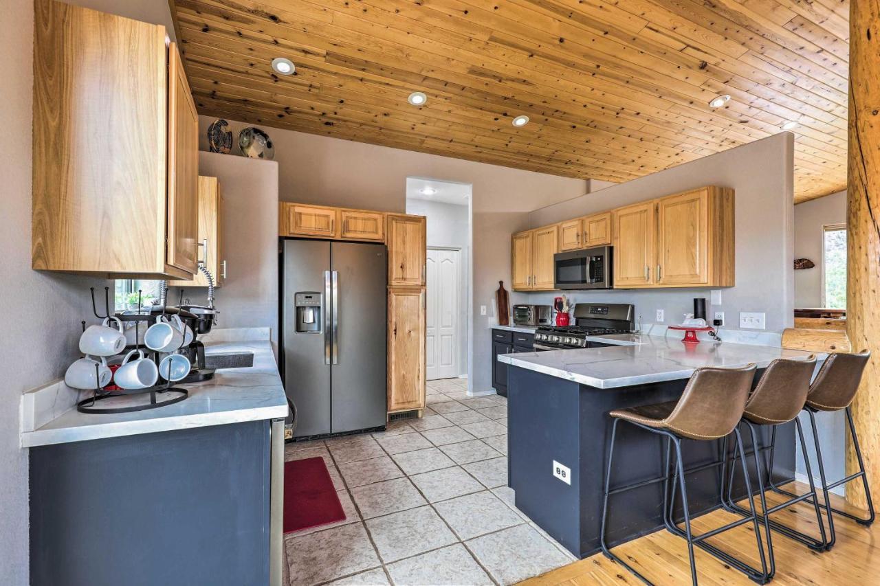 Elkwood Lodge Star Valley Cabin With Hot Tub Payson ภายนอก รูปภาพ