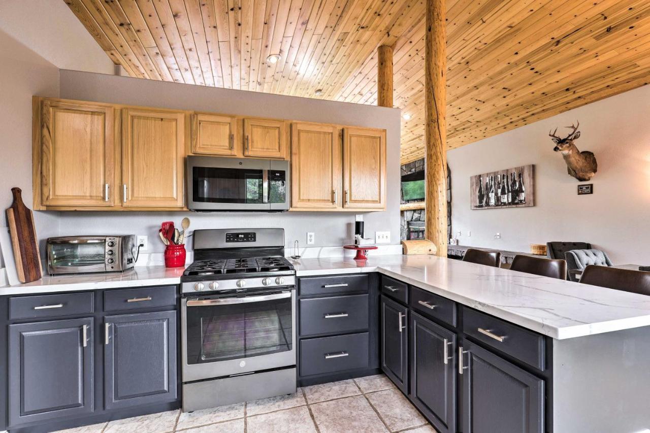Elkwood Lodge Star Valley Cabin With Hot Tub Payson ภายนอก รูปภาพ