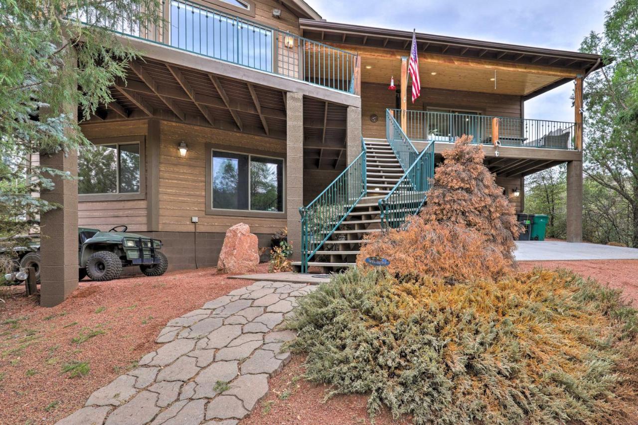 Elkwood Lodge Star Valley Cabin With Hot Tub Payson ภายนอก รูปภาพ