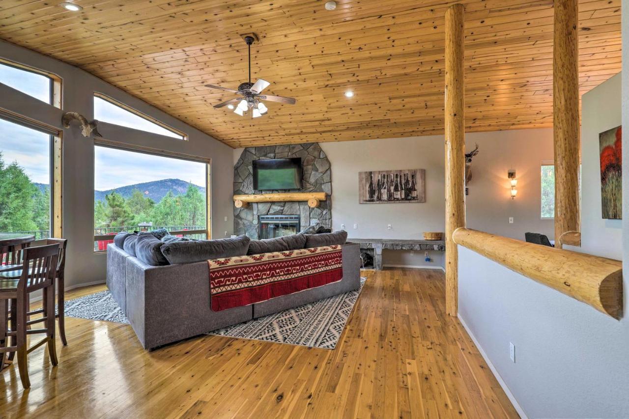 Elkwood Lodge Star Valley Cabin With Hot Tub Payson ภายนอก รูปภาพ
