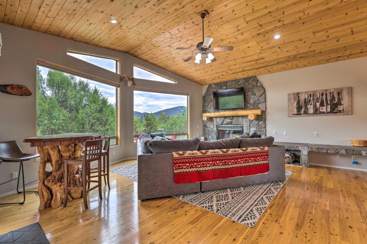Elkwood Lodge Star Valley Cabin With Hot Tub Payson ภายนอก รูปภาพ