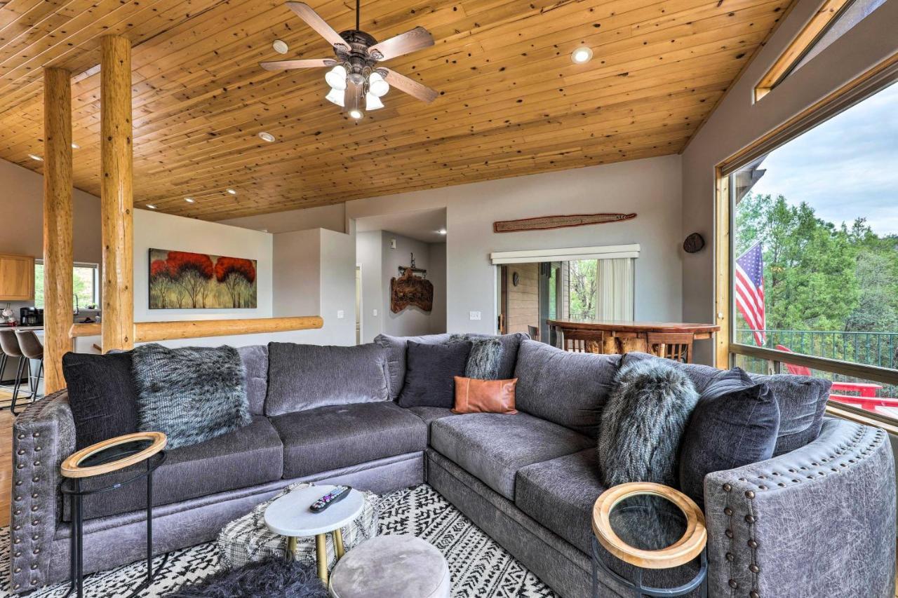 Elkwood Lodge Star Valley Cabin With Hot Tub Payson ภายนอก รูปภาพ