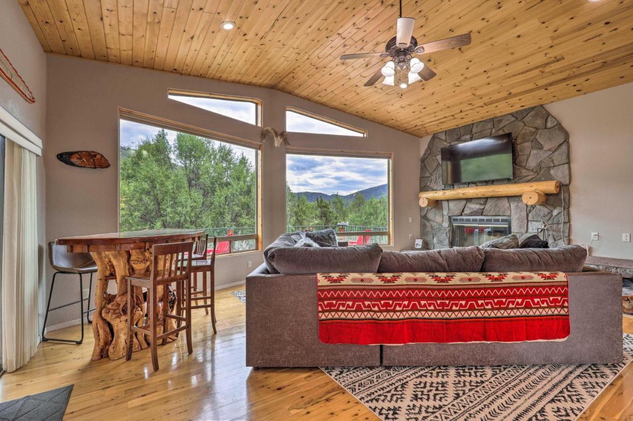 Elkwood Lodge Star Valley Cabin With Hot Tub Payson ภายนอก รูปภาพ