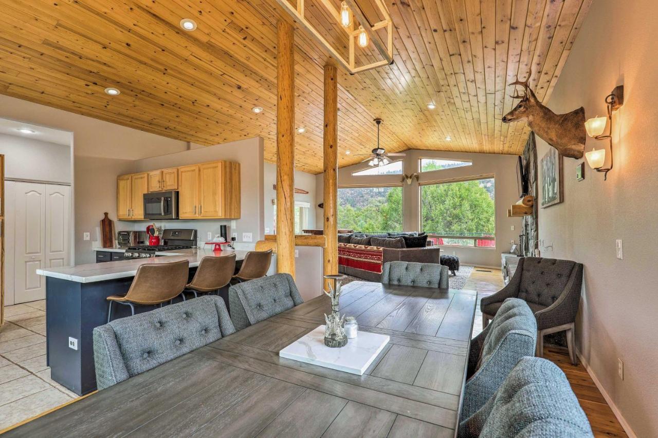 Elkwood Lodge Star Valley Cabin With Hot Tub Payson ภายนอก รูปภาพ
